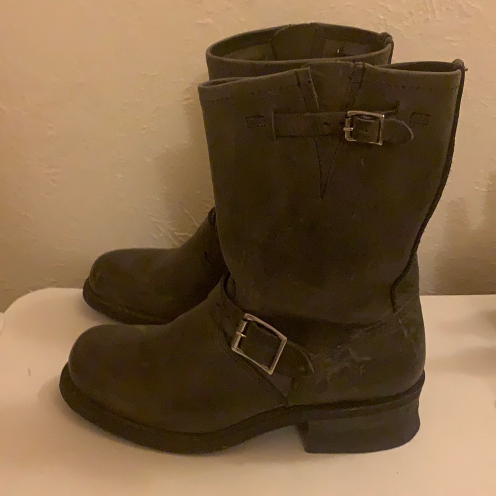 Black Frye Engineer boots. 9 M.